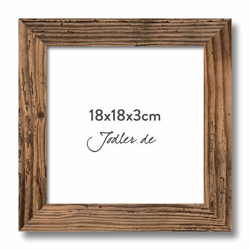 Altholzbilderrahmen 18x18|3cm